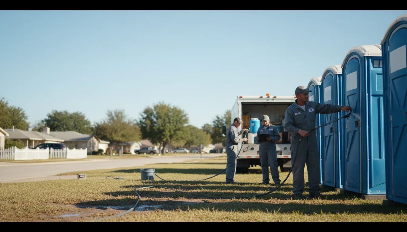 Long-Term Portable Toilet Rental in Saint Paris, OH near me